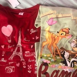 New shirts with tags